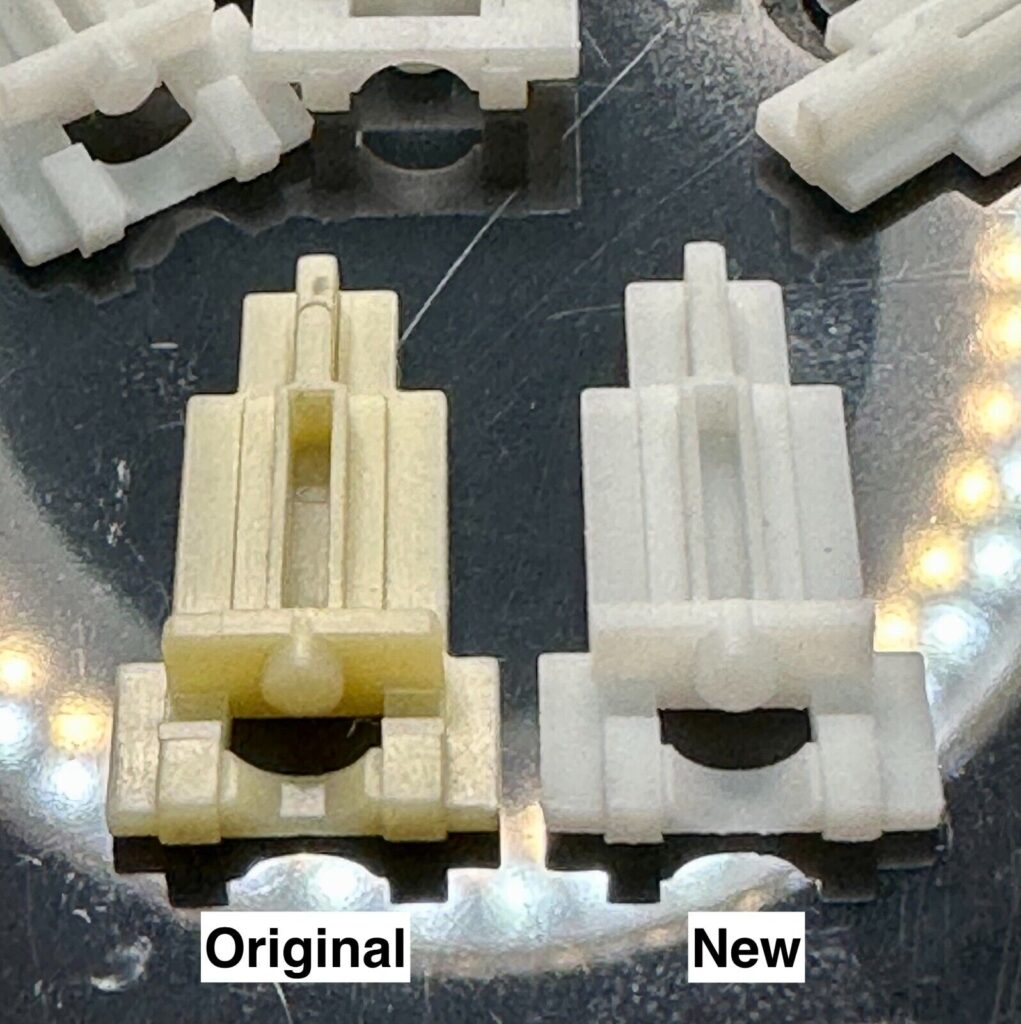 Apple M0110 Keyboard Mechanical Switch Stem Replacement (ALPS) (Qty 5)
